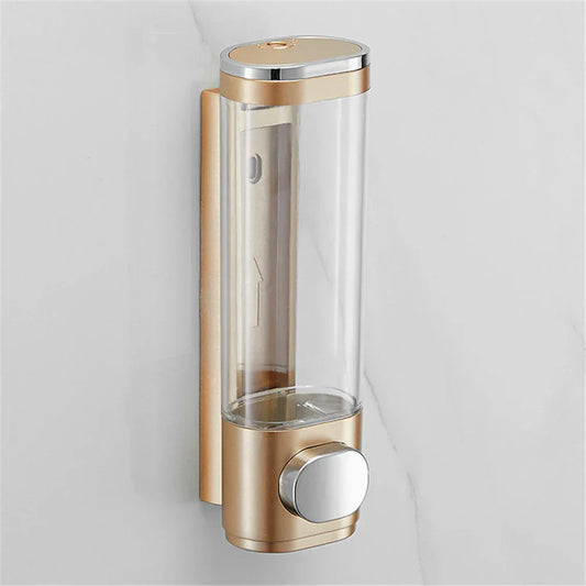 LiquidLuxe | Retro Glass Soap Dispenser - Transparent Vintage Design for Bathroom & Kitchen