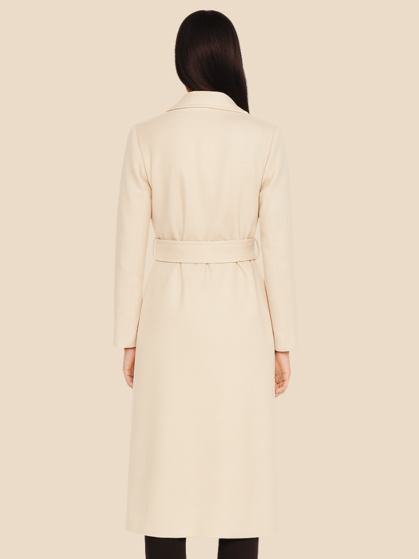 Rose | Women's Classic Double-Breasted Wool Coat