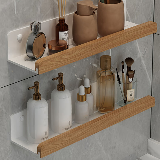 RustiRack | Wall-Mounted Bathroom Storage Rack - Drill-Free Shower Organizer