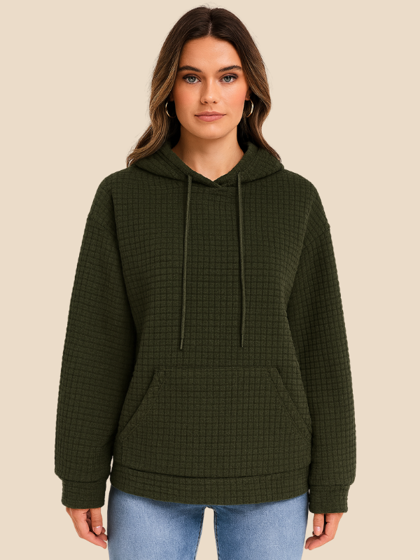 Delilah | Women's Adjustable Drawstring Hoodie Sweater