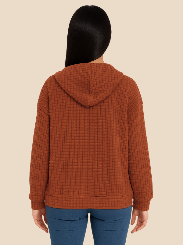 Delilah | Women's Adjustable Drawstring Hoodie Sweater