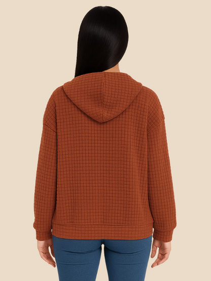 Delilah | Women's Adjustable Drawstring Hoodie Sweater