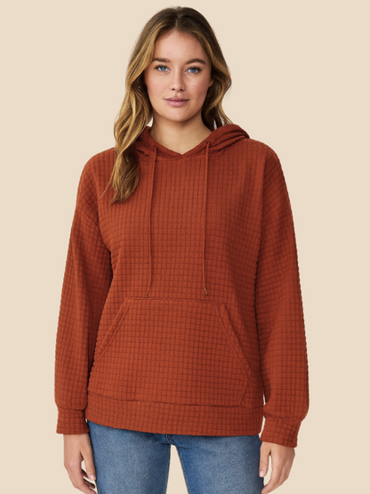 Delilah | Women's Adjustable Drawstring Hoodie Sweater
