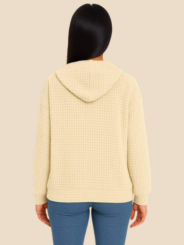 Delilah | Women's Adjustable Drawstring Hoodie Sweater