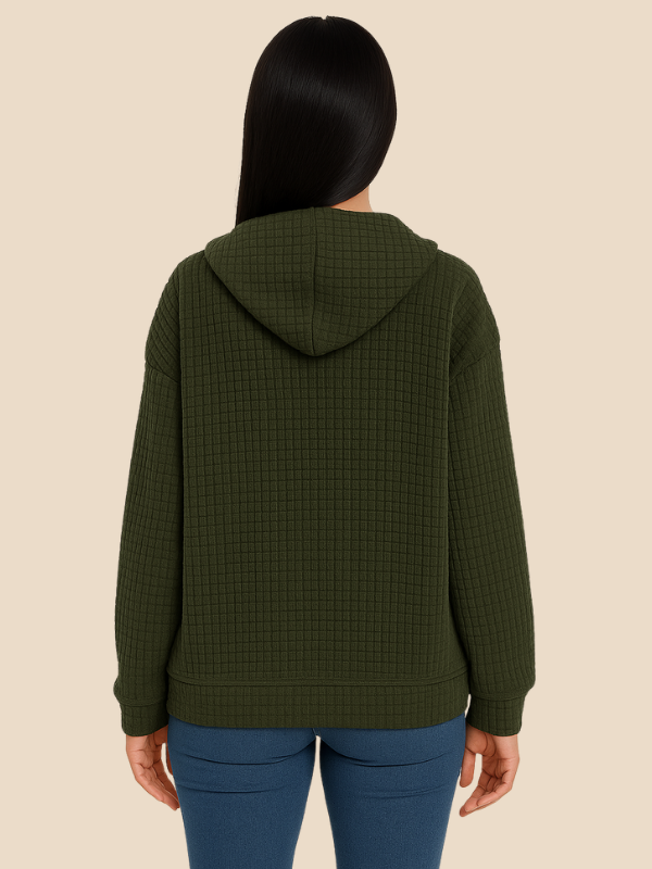 Delilah | Women's Adjustable Drawstring Hoodie Sweater