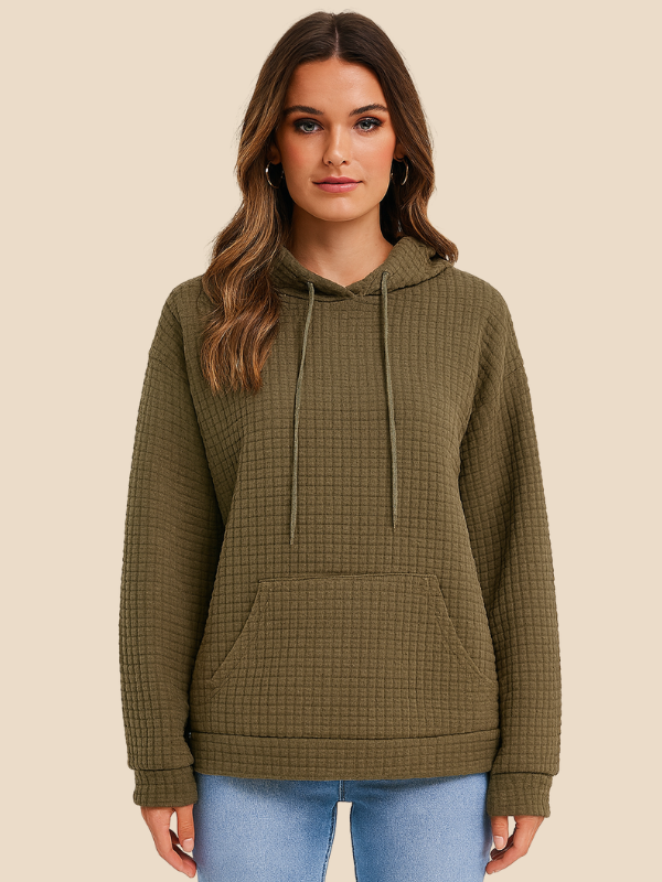 Delilah | Women's Adjustable Drawstring Hoodie Sweater