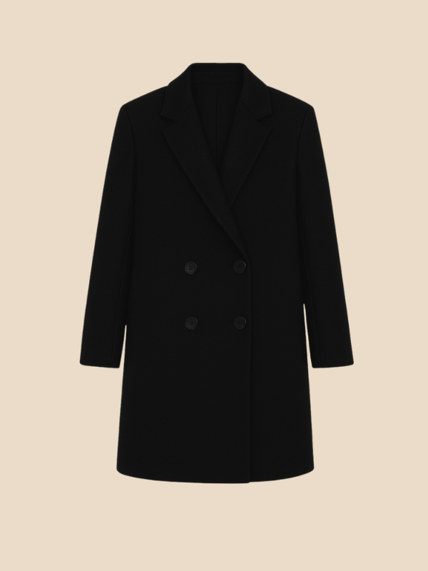 Emily | Timeless Double-Breasted Coat for Women