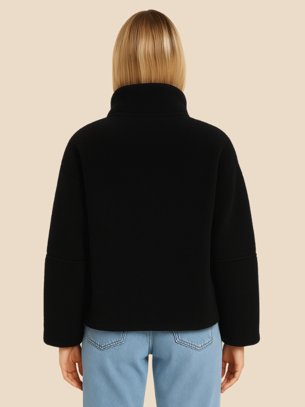 Imogen | Women's Oversized Sherpa Fleece Jacket Perfect for Special Events
