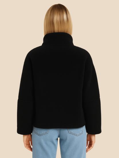 Imogen | Women's Oversized Sherpa Fleece Jacket Perfect for Special Events