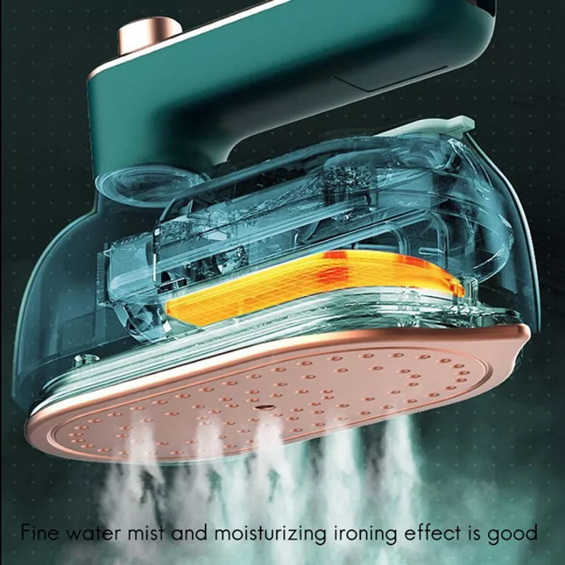 Portable 2-in-1 Mini Steam Iron for Easy Ironing!