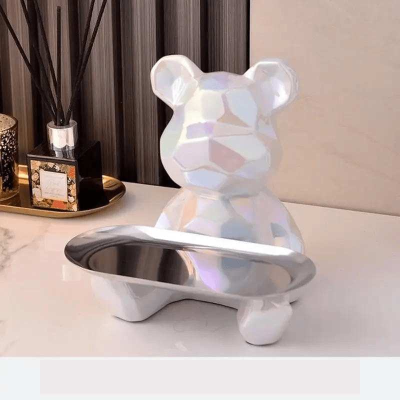 Geometric Bear - Stylish Storage and Organization Solution