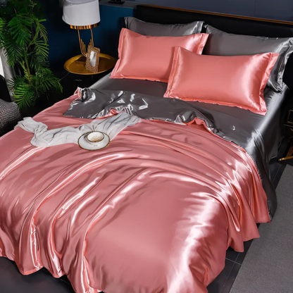 Luxe Silk Duvet Cover - Breathable & Silky Soft