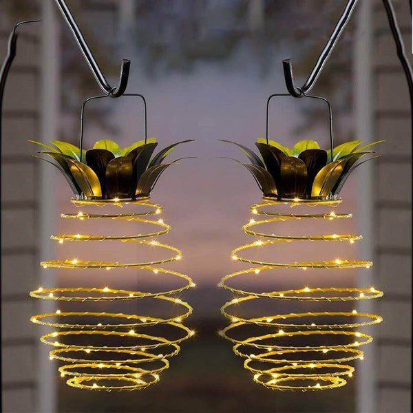 Pineapple Solar Lantern - Solar Pine Design