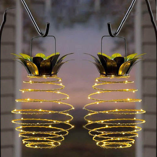 Pineapple Solar Lantern - Solar Pine Design