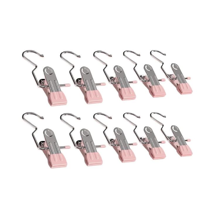 Durable Stainless Steel Clothing Clips - Heavy-Duty Hangers