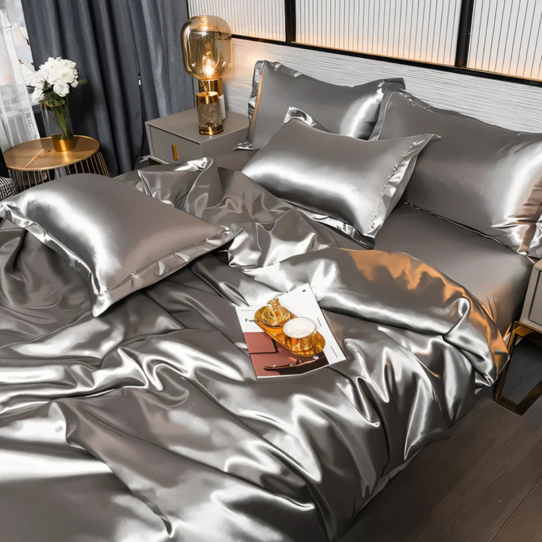 Luxury Silk Duvet Cover - Soft and Breathable Comfort