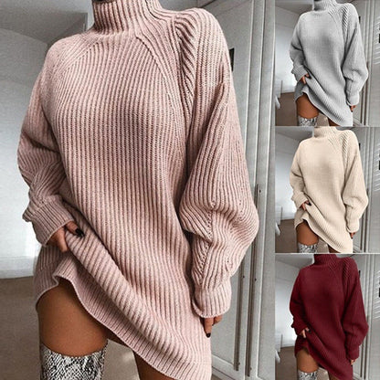 Warm and Stylish Women's Sweater Dress