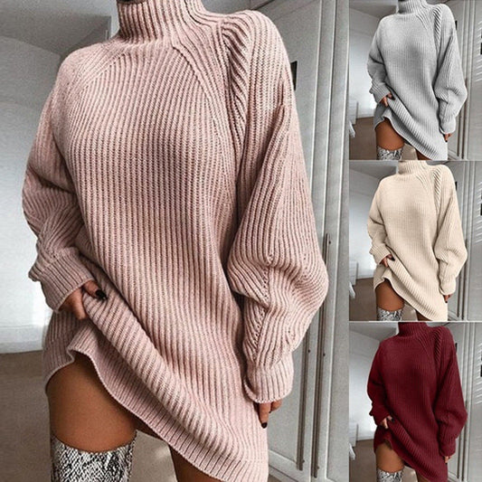 Warm and Stylish Women's Sweater Dress