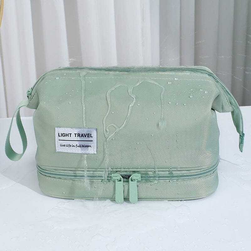 CapaciBag | Extra-Large Waterproof Toiletry Organizer - Durable Oxford & Nylon with Dry/Wet Separation