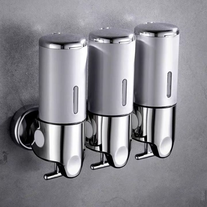 GlitzyLather | Stylish Wall-Mounted Soap Dispensers - Premium Bathroom Essentials