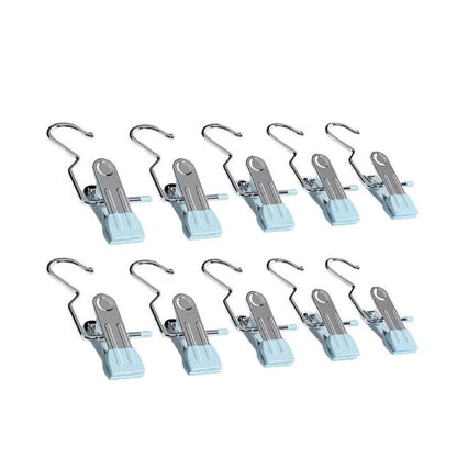 Durable Stainless Steel Clothing Clips - Heavy-Duty Hangers