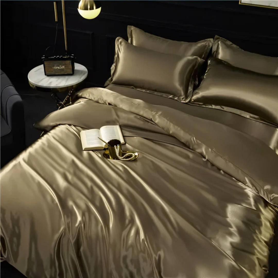 Luxe Silk Duvet Cover - Breathable & Silky Soft