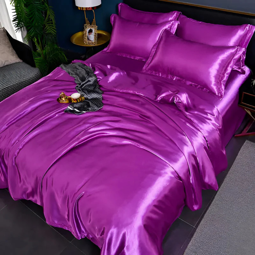 Luxury Silk Duvet Cover - Soft and Breathable Comfort