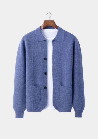 DAVY - Button-Up Wool Shirt