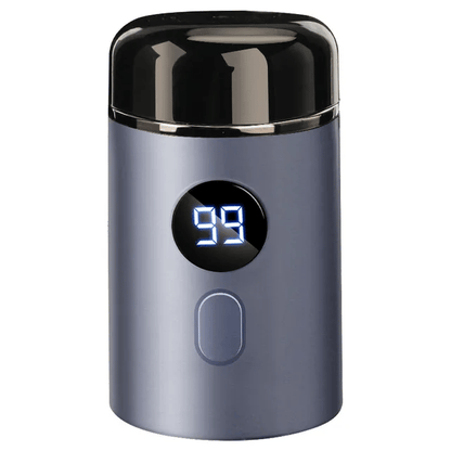 Compact Waterproof Electric Shaver — Portable Grooming Tool with 15 Blades