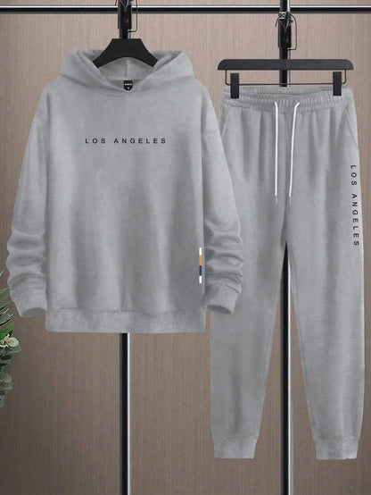 LIVAA - Men's Casual Jogging Set | Hoodie & Jogging Pants