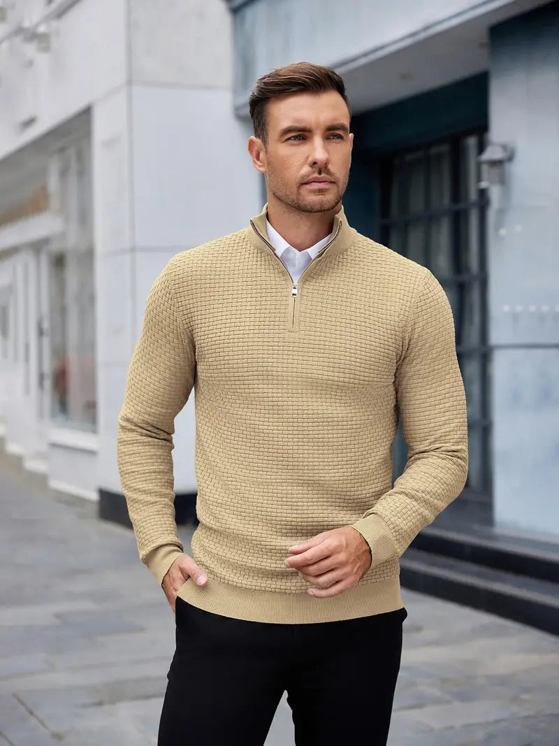 Jayden | Trendy Men's Zip-Up Sweater