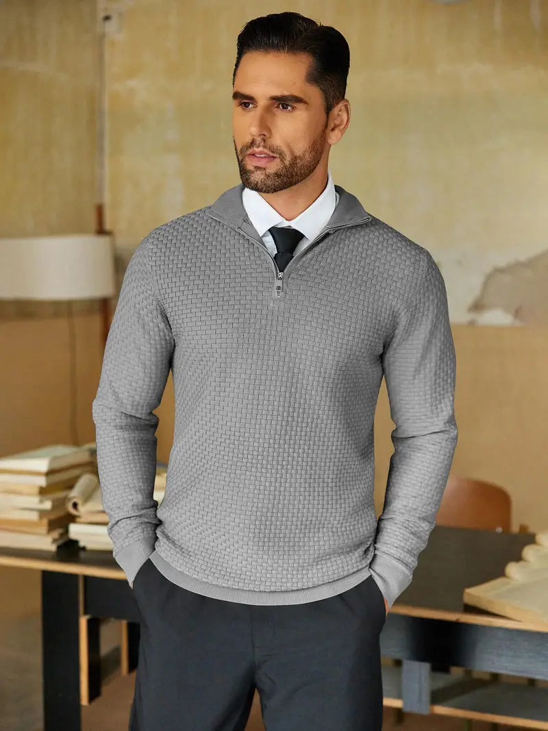 Jayden | Trendy Men's Zip-Up Sweater