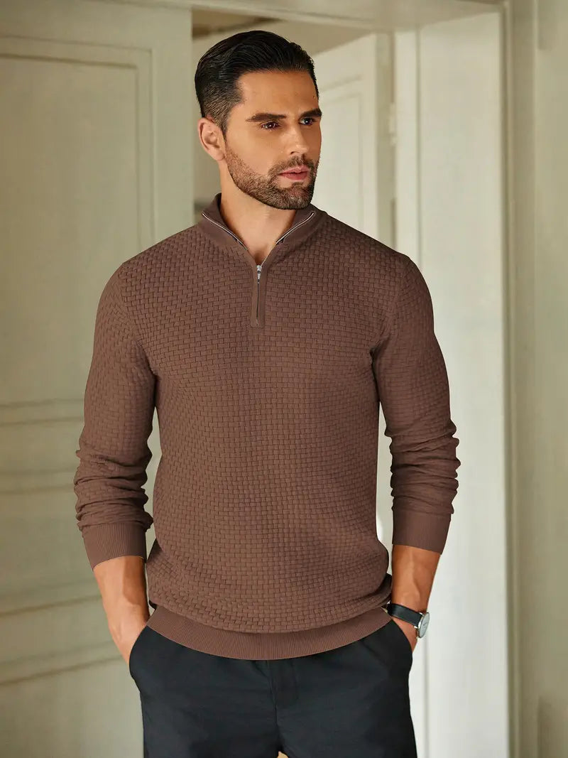 Jayden | Trendy Men's Zip-Up Sweater