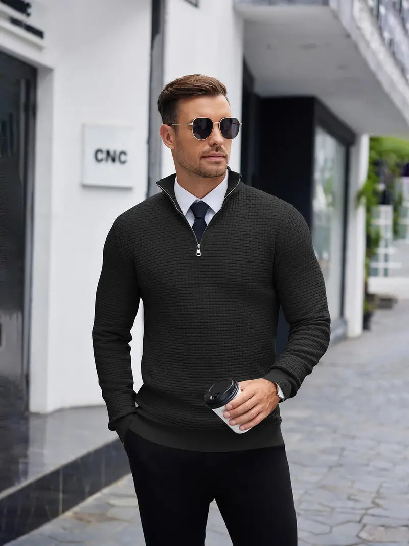 Jayden | Trendy Men's Zip-Up Sweater