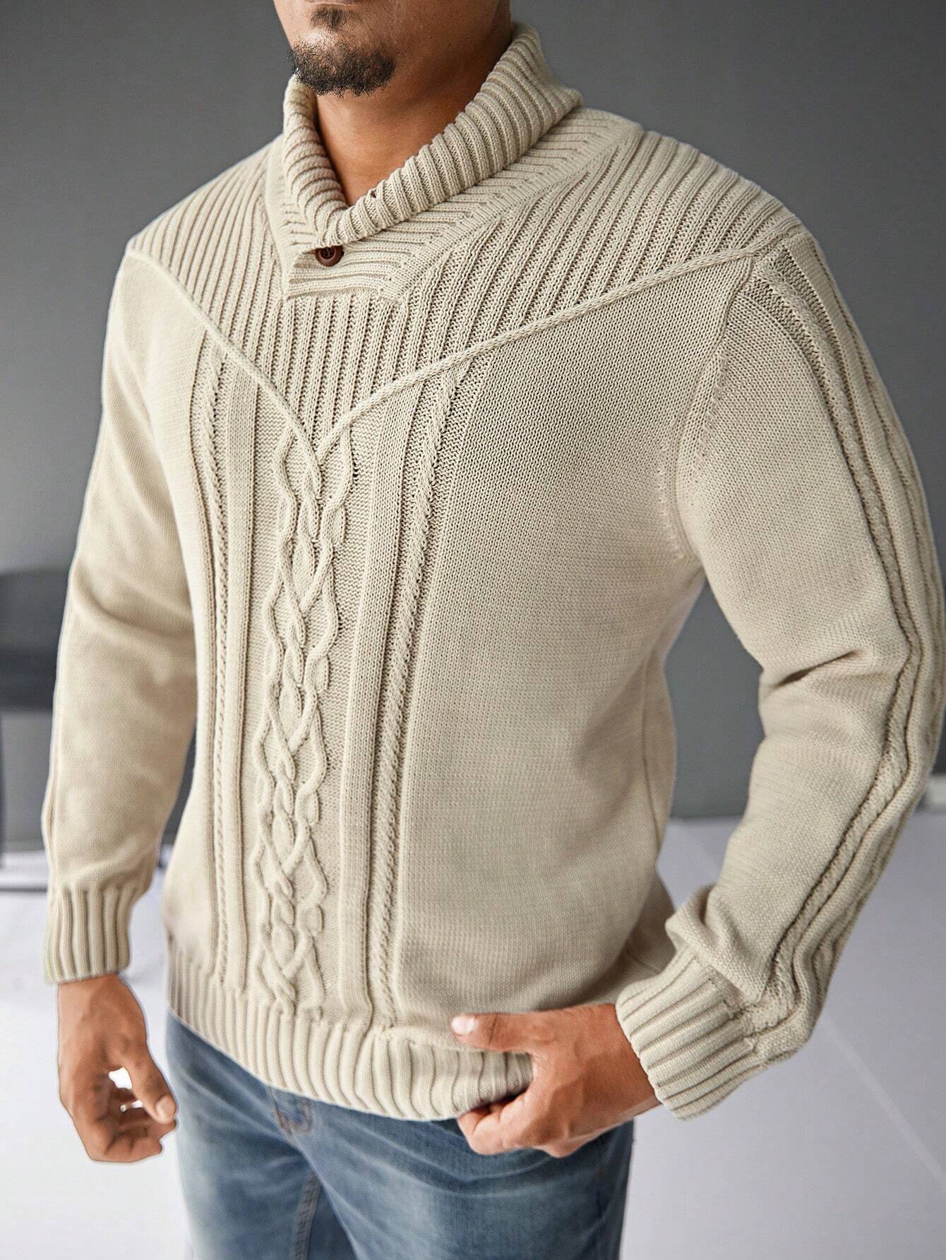 JAMES - Men's Cozy Knitted Sweater | Warmth and Comfort