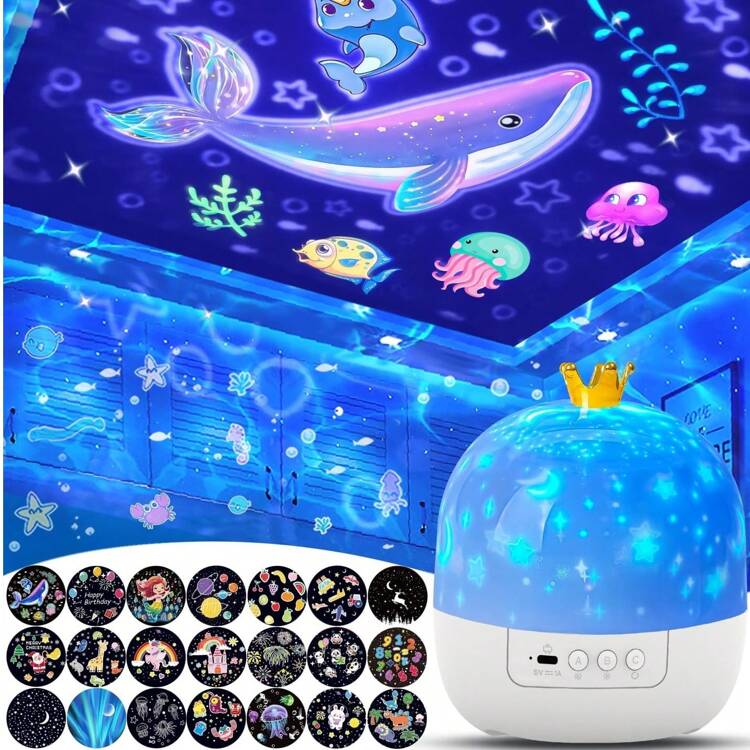 Enchanting Night Lamp Projector — Sleep Like You're in a Fairy Tale