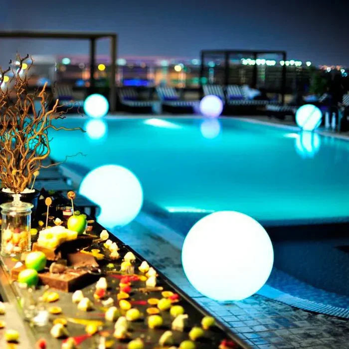 GlowSphere - Circular Outdoor Garden Light