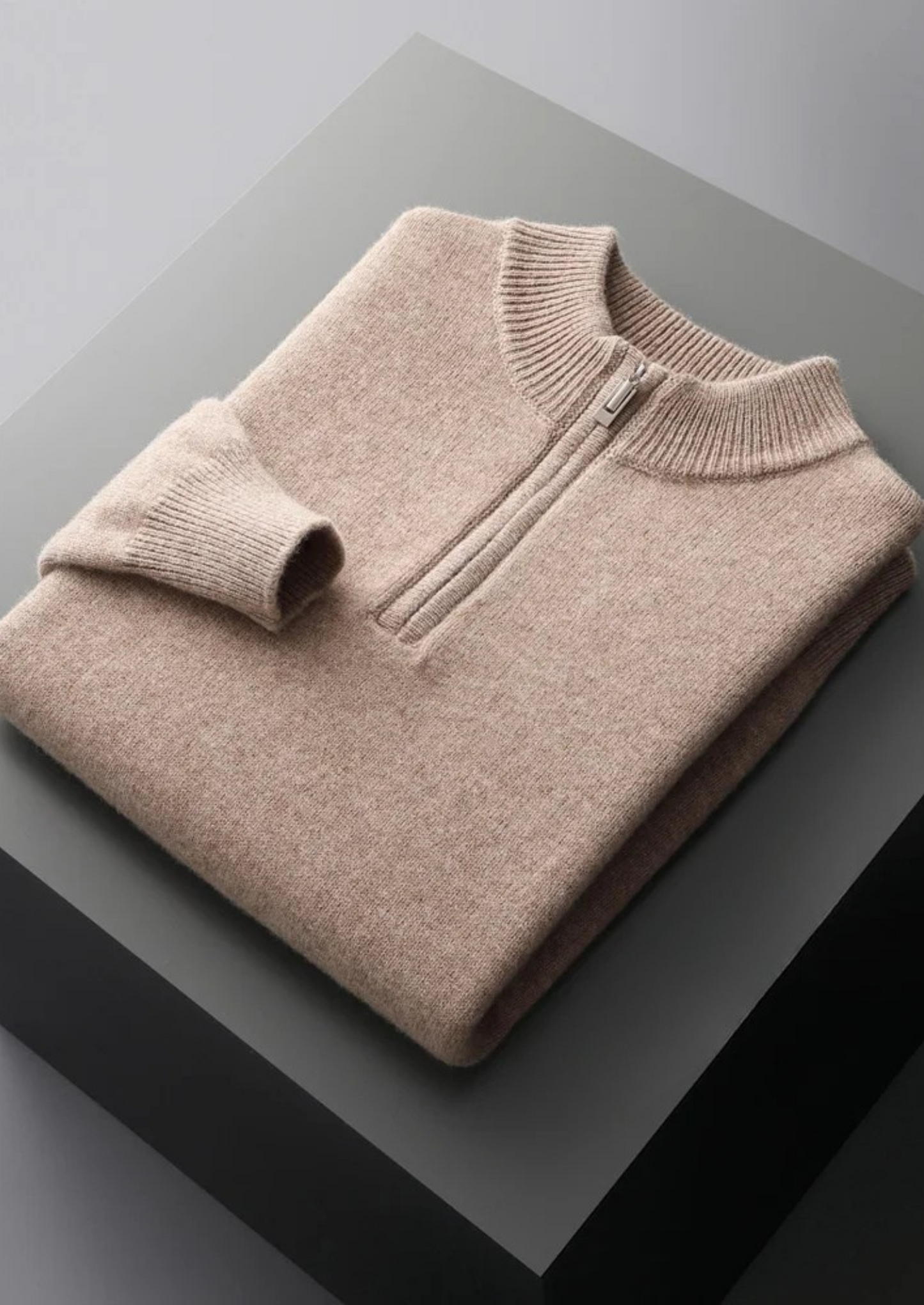 MARVIN - Half-Zip Pullover