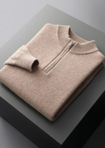 MARVIN - Half-Zip Pullover
