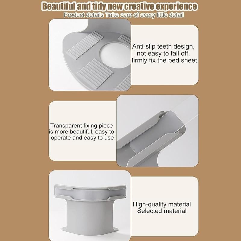 Bed Corner Clips — Secure Non-Slip Design for a Restful Night's Sleep