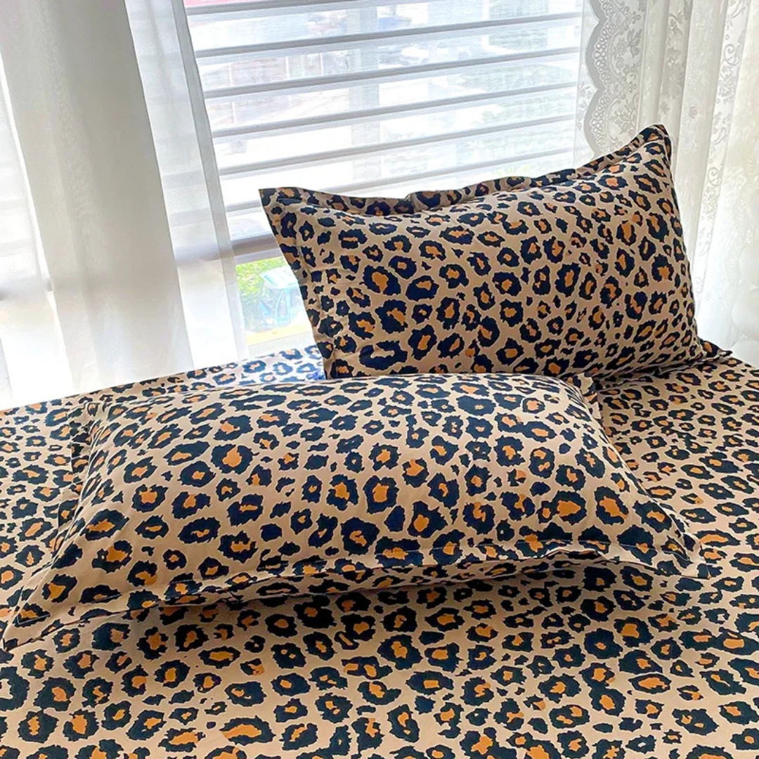 Savannah - Premium Leopard Print Duvet Cover