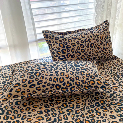Savannah - Premium Leopard Print Duvet Cover