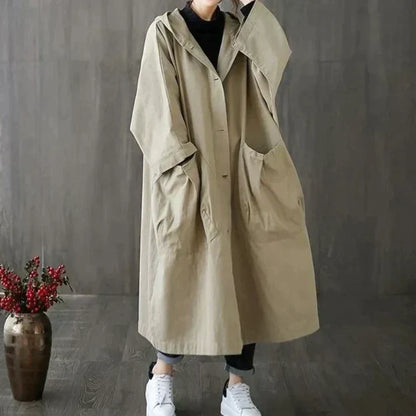 Alina Oversized Trench Coat for Maximum Comfort