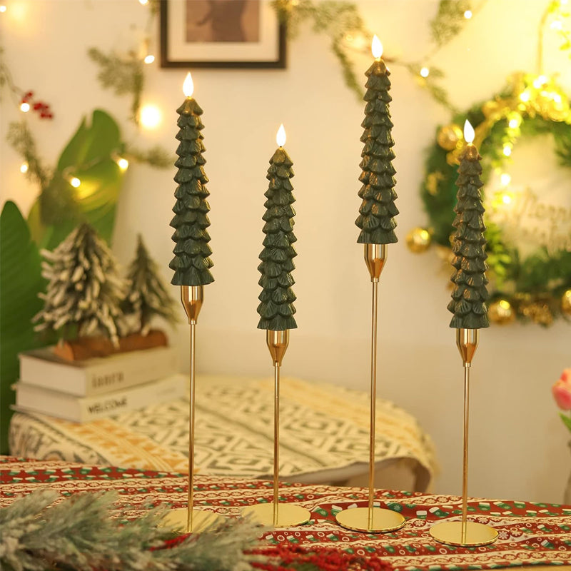 Remote-Controlled LED Candles for Christmas Trees – Safe and Elegant Holiday Decor