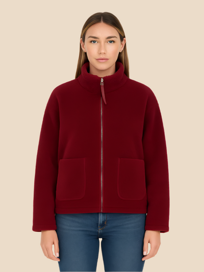 Imogen | Women's Oversized Sherpa Fleece Jacket Perfect for Special Events