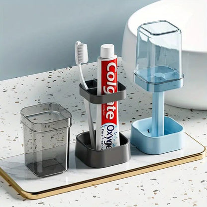 SealClean | Hygienic Toothbrush Holder with Lid for Organized Bathroom Storage