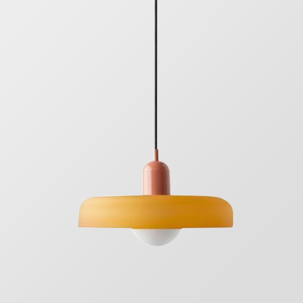 Vibrant Glass Pendant Light - BauLume