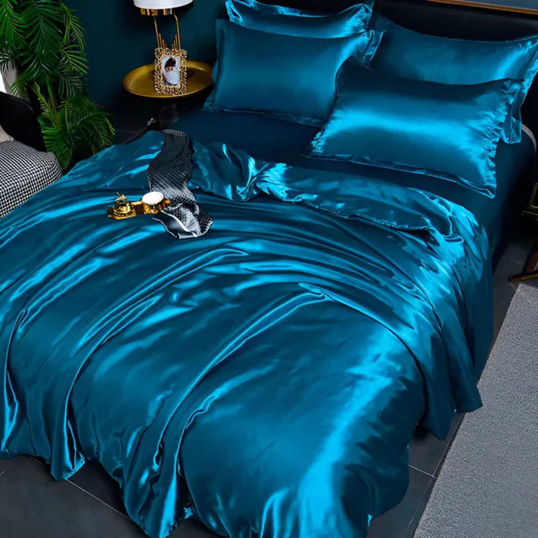 Luxury Silk Duvet Cover - Soft and Breathable Comfort