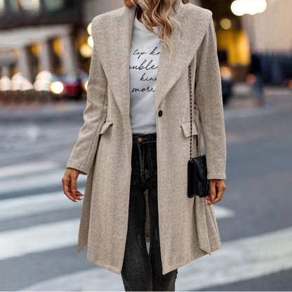 Angela | Women's Long Winter Coat | Seasonal Collection