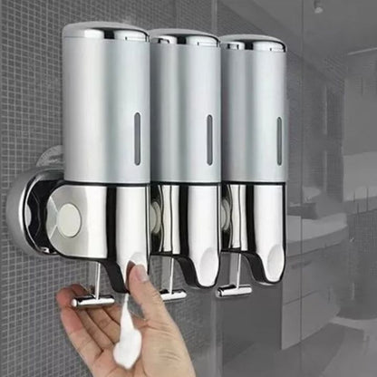 GlitzyLather | Stylish Wall-Mounted Soap Dispensers - Premium Bathroom Essentials